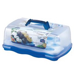 LOCKNLOCK 12 CUP MUFFIN STORAGE BOX WITH HANDLE