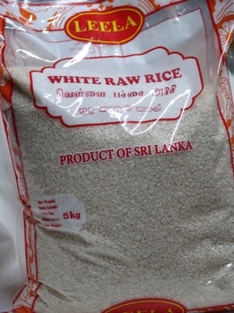 Leela White Raw Rice 1kg