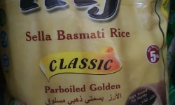 Taj Sella Classic Bas Parboiled Rice 5kg***