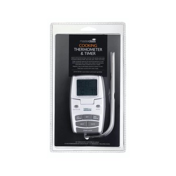 DIGITAL COOKING THERMOMETER AND TIMER