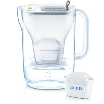 BRITA STYLE 2.4 LITRE WATER FILTER JUG + 1 FILTER - GREY