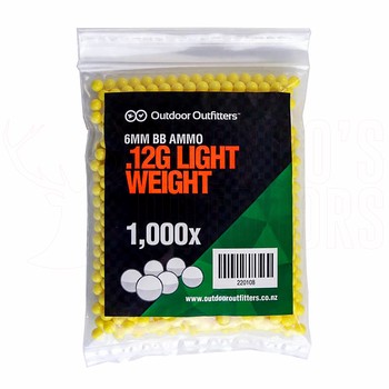 Outdoor Outfitters Light Weight 6mm BB .12g 2000x