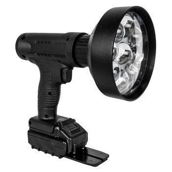 Night Saber Handheld 120mm 27w LED 2200 Lumens Rechargeable Spotlight With Case