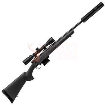 Howa Mini 6.5 Grendel Blued HB 20" Threaded Black + GamePro 3-9x40 + Ghost Silencer