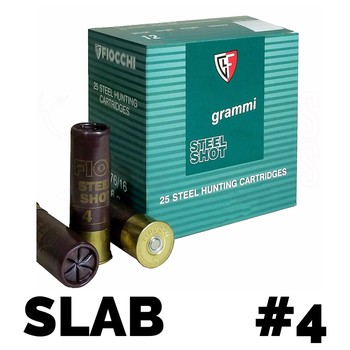 Fiocchi 12g Steel Shot 36 3" Slab #4