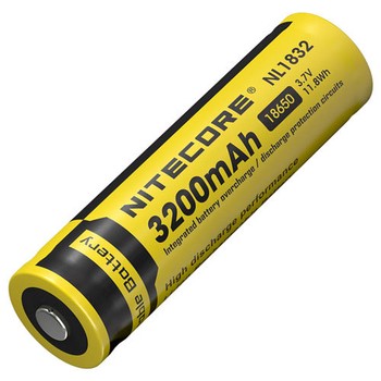Nitrcore 18650 3100Mah