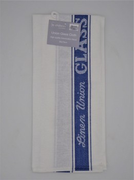 BLUE LINEN UNION GLASS CLOTH