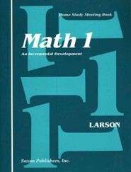 SAXON MATH 1 MEETING BOOK