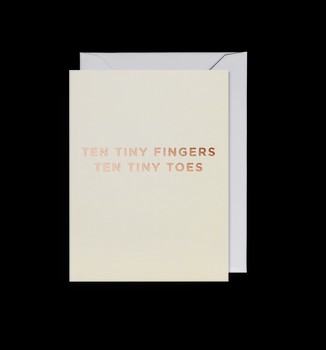 Lagom - Ten Tiny Fingers Ten Tiny Toes Mini Card - 4208