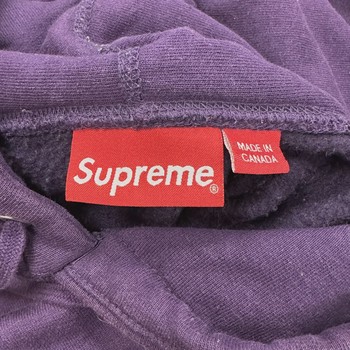 Supreme Box Logo Hooded Sweatshirt (FW23) Dark Purple • Pre-Owned [7095] - view 4