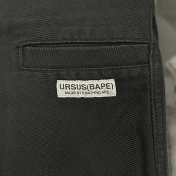 URSUS BAPE worker trousers Black  • Pre-Owned [2659] - view 14