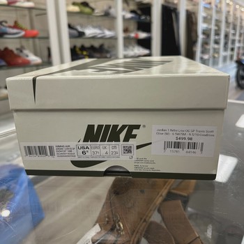 Air Jordan 1 Retro Low Original SP Travis Scott Olive (Women's) • Pre-Owned [0552] - view 7