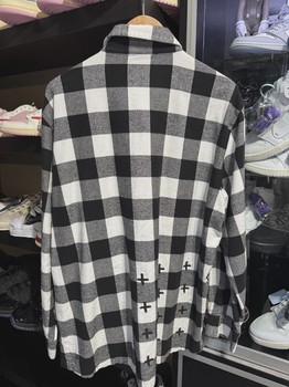 Ksubi Black & White Flannel LS 2XL • Pre-Owned [2786] - view 2