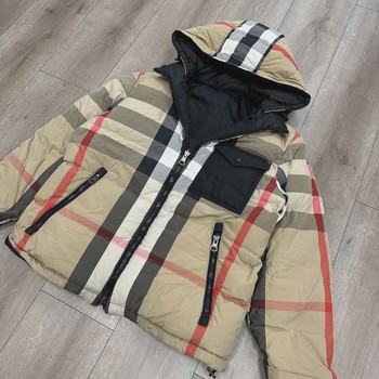 Burberry Reversible Check Puffer Jacket • Pre-Owned [8137] - view 5