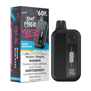 Flavour Beast Mode Max 3 60K - Bomb Blue Razz