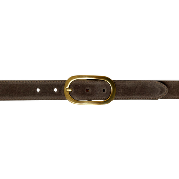 Luna bold belt - Taupe gold