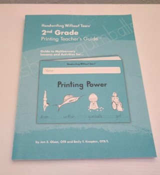 HWT PRINTING POWER Teacher's Guide - 2nd Grade