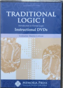 TRADITIONAL LOGIC 1 DVD SET for use with 2nd & or new 3rd edition coming out did