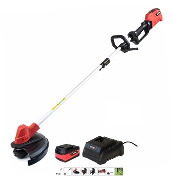 Excel 18V Brushless Grass Trimmer & Brush Cutter 2 in 1 with 1 x 5.0Ah Battery & Charger