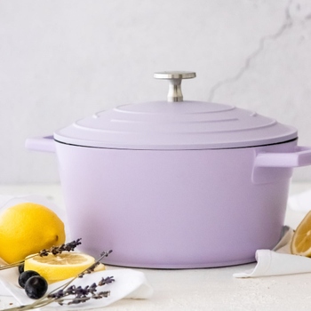 MASTERCLASS NON STICK CASSEROLE - 20CM/2.5 LITRE - LAVENDER