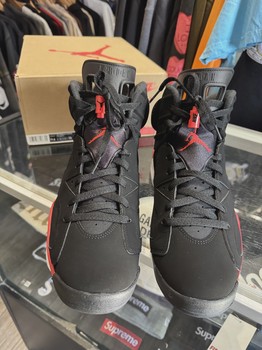 Air Jordan 6 Retro Infrared Salesman • Pre-Owned [7381] - view 2