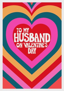 Paper Salad -TO MY HUSBAND ON VALENTINES DAY-JS2502