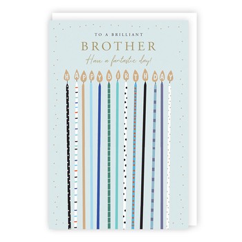 Tracks - II60 - HB - Brother - Candles - Foil/Emb 152x227 - C3815