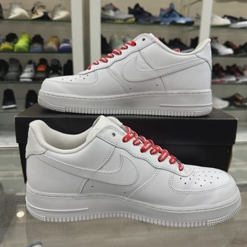 Nike Air Force 1 Low Supreme White • Pre-Owned [1724] - view 7