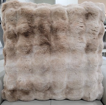 Shaggy Pillow 24" x 24" Assorted Colors & Styles