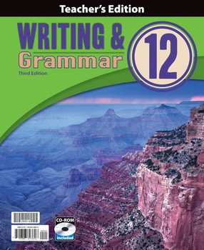 BJU ENGLISH WRITING & GRAMMAR 12 TE W/CD 3RD ED