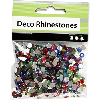 Creative Craft Rhinestones Jewels 5mm Assorted Colours