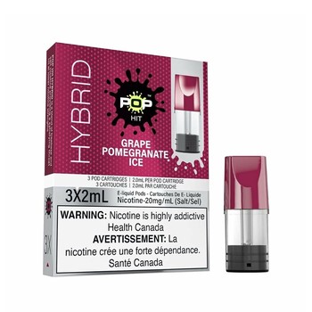 POP Pods - Grape Pomegranate Ice (3 Pack)