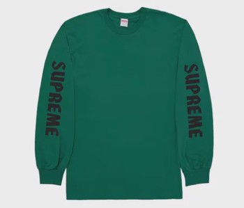 Supreme Spitfire Bighead L/S Tee Green • Pre-Owned [6847] - view 2