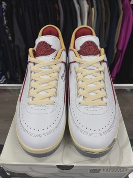 Air Jordan 2 Retro Low SP Off-White White Red • Pre-Owned [6589] - view 7