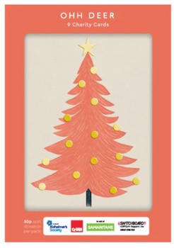 Ohh Deer - Christmas Icons x 3 Designs / Christmas Card Packs of 9 - ODCC911581