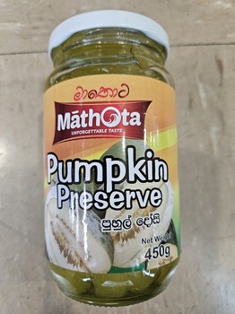 Mathota Pumpkin Preserve 450g