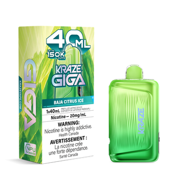 KRAZE GIGA 150K - Baja Citrus Ice