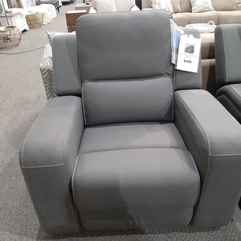 Margaret Fabric Manual Reclining Loveseat, CHARCOAL $799