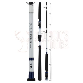 Daiwa Exceler Oceano 7' 10-15kg + Free Swimmer 10000 BR with Free Nylon Line