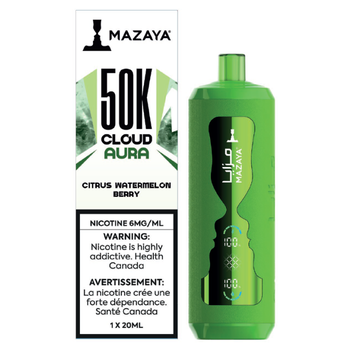 Mazaya Cloud Aura 50K - Citrus Watermelon Berry