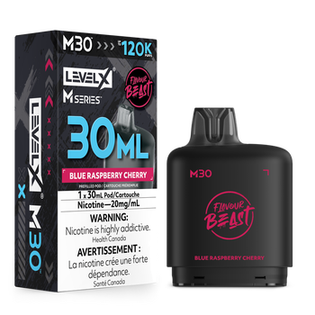 Level X Flavour Beast M30 120K Pod - Blue Raspberry Cherry