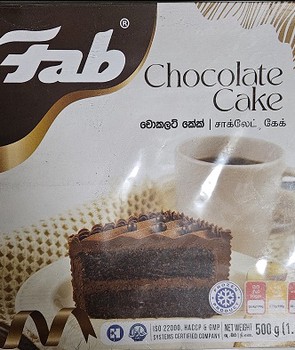 Fab Chocolate Cake 500g
