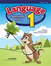ABEKA LANGUAGE 1 SEATWORK TEXT TEACHER KEY 4th edition