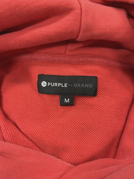 Purple Brand French Terry Pullover Hoodie • Pre-Owned [5735] - view 3