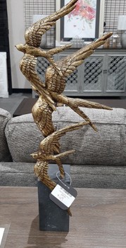 Gold Swallow Decor