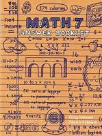 Used Teaching Textbooks Math 7 Answer Booklet