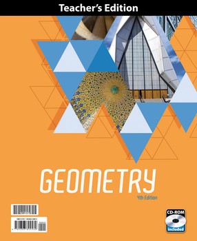 BJU GEOMETRY TE W/CD 4TH Ed