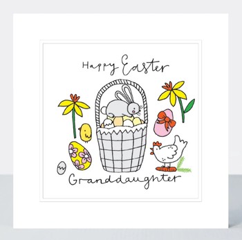 Rachel Ellen -Easter Pocket Rocket - Grand Daughter Happy Easter/Egg Baske-EROCK07