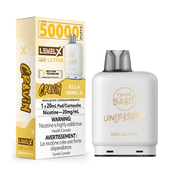 Level X Flavour Beast Cravin' G2 Ultra 50K Pod - Killa Vanilla