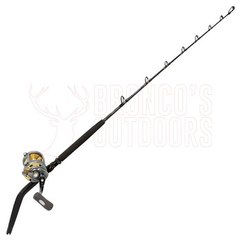 Shimano Status Bluewater 5'6" PE: 5-8 Bent Butt DDM + Shimano Tyrnos 50 LRS 2-Speed